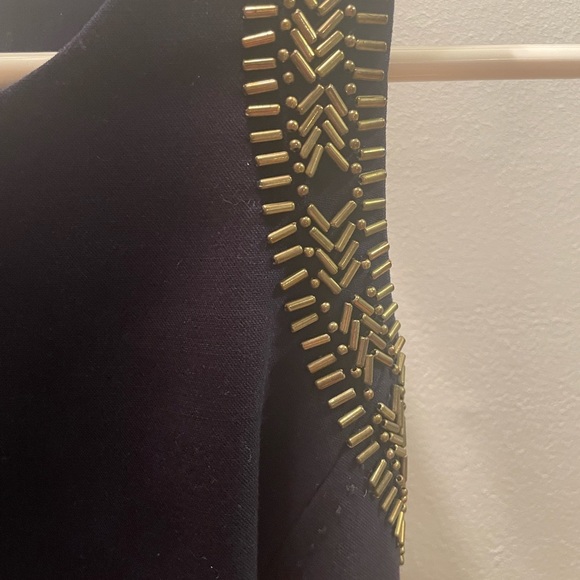 Lilly Pulitzer Navy Beaded Chrissy Dress - Picture 8 of 8